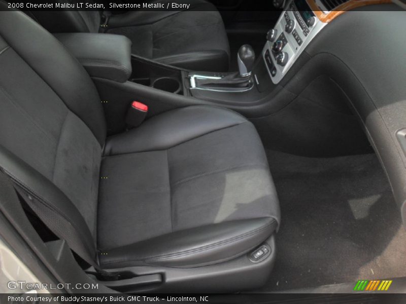 Silverstone Metallic / Ebony 2008 Chevrolet Malibu LT Sedan