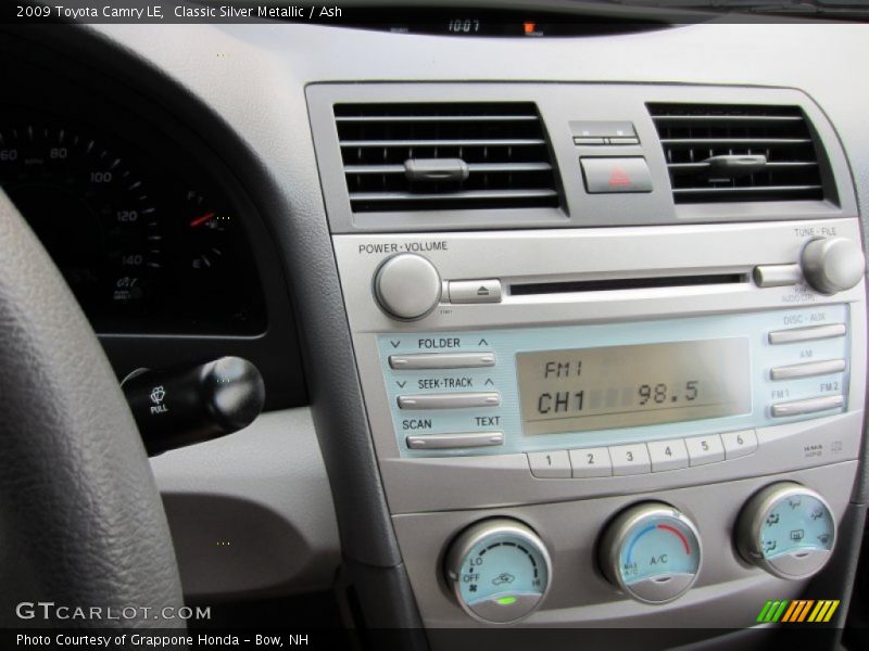 Classic Silver Metallic / Ash 2009 Toyota Camry LE