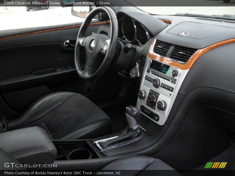 Silverstone Metallic / Ebony 2008 Chevrolet Malibu LT Sedan