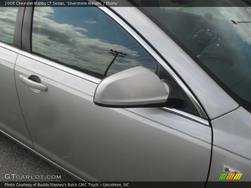 Silverstone Metallic / Ebony 2008 Chevrolet Malibu LT Sedan