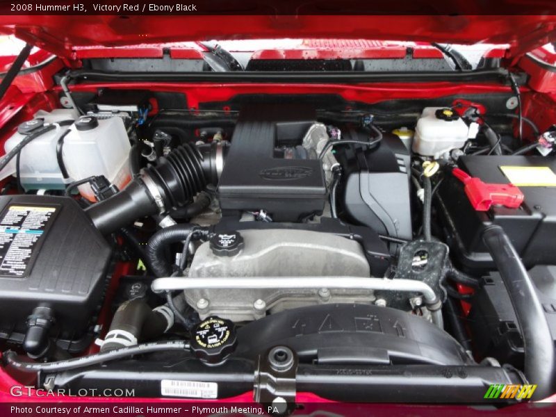  2008 H3  Engine - 3.7 Liter DOHC 20V Vortec Inline 5 Cylinder