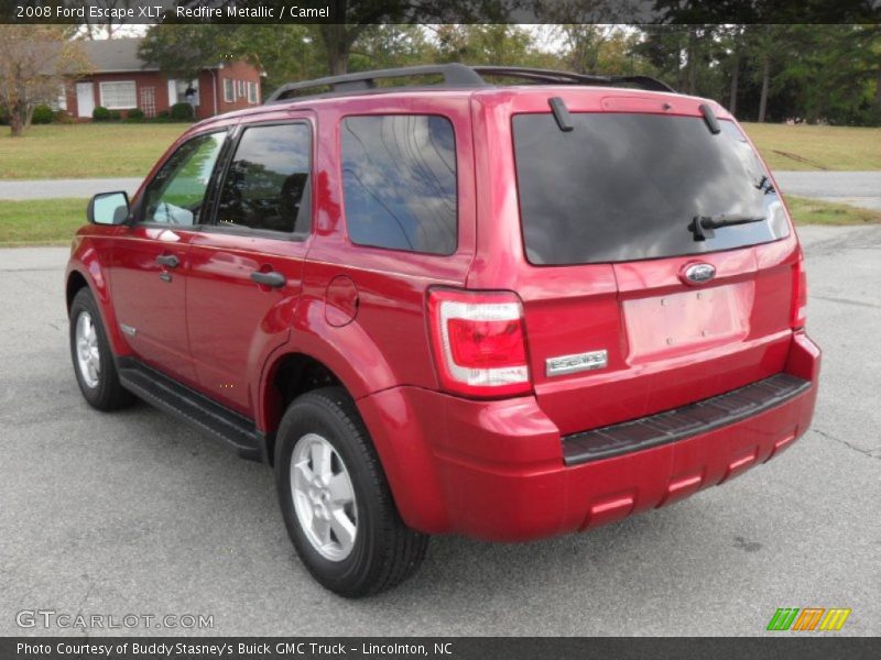 Redfire Metallic / Camel 2008 Ford Escape XLT