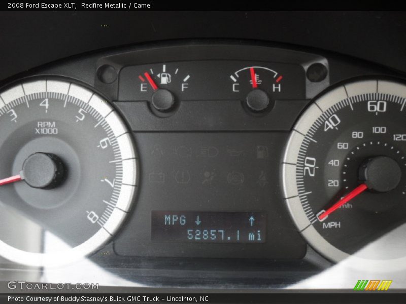 Redfire Metallic / Camel 2008 Ford Escape XLT