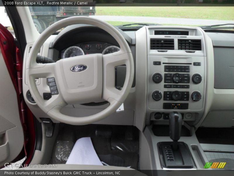 Redfire Metallic / Camel 2008 Ford Escape XLT