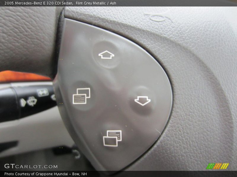 Controls of 2005 E 320 CDI Sedan