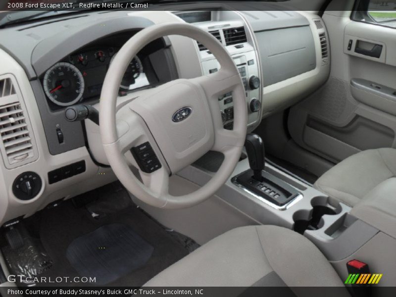 Redfire Metallic / Camel 2008 Ford Escape XLT