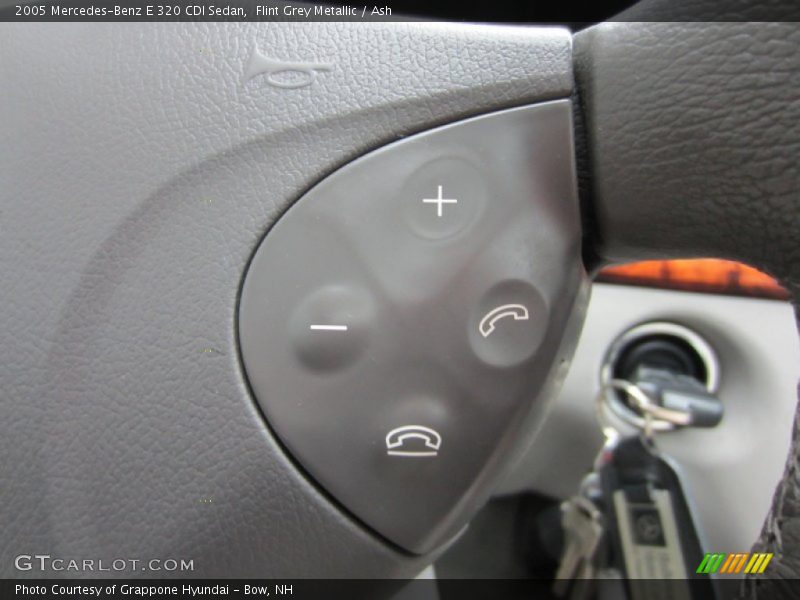 Controls of 2005 E 320 CDI Sedan
