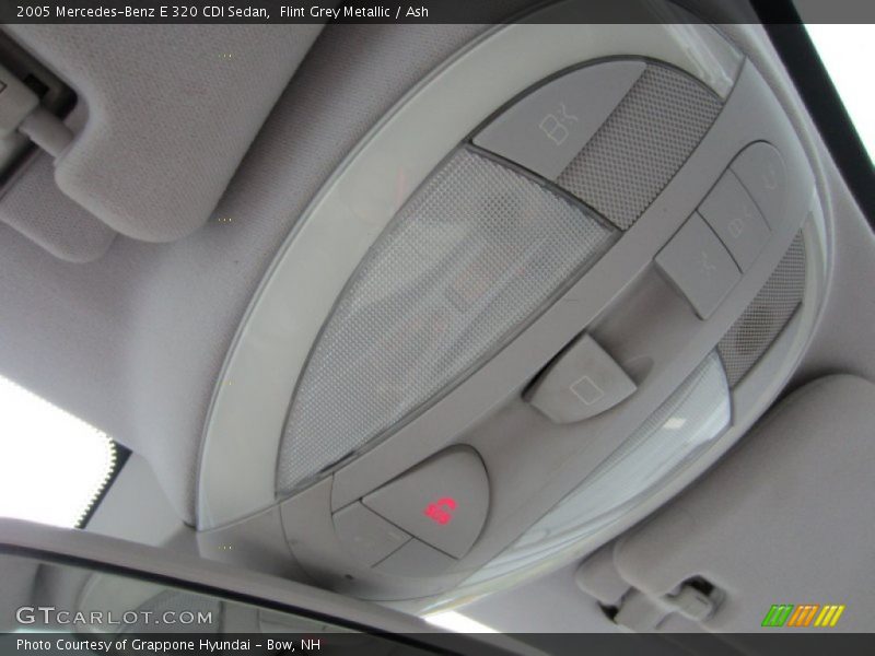 Controls of 2005 E 320 CDI Sedan