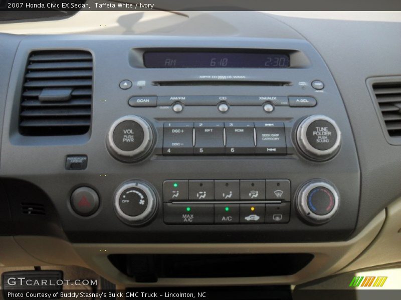 Taffeta White / Ivory 2007 Honda Civic EX Sedan