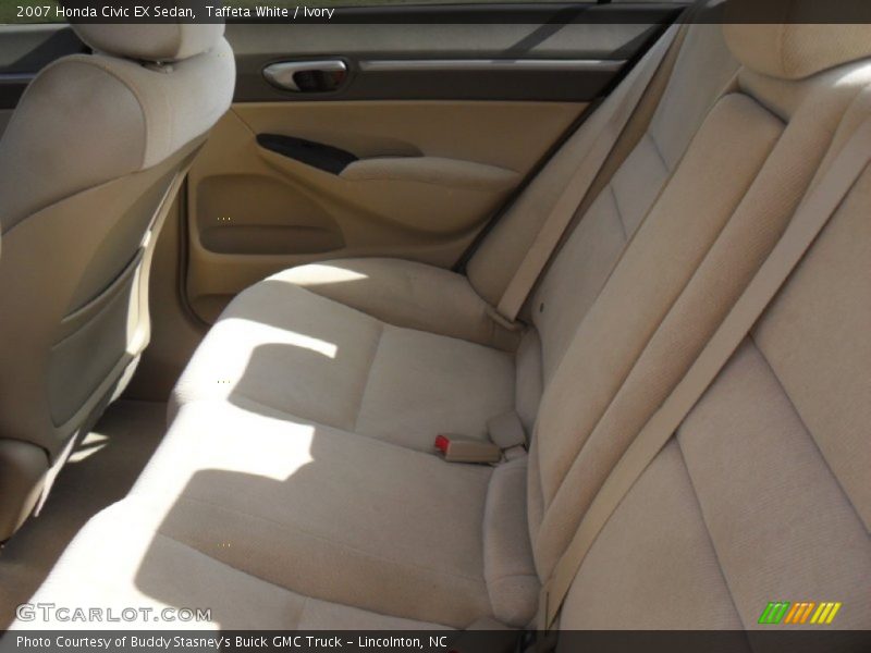 Taffeta White / Ivory 2007 Honda Civic EX Sedan