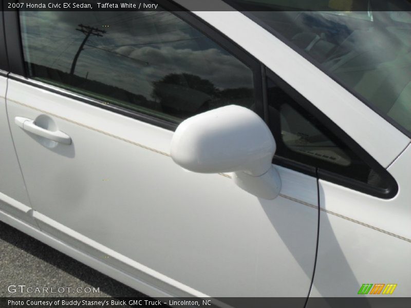 Taffeta White / Ivory 2007 Honda Civic EX Sedan