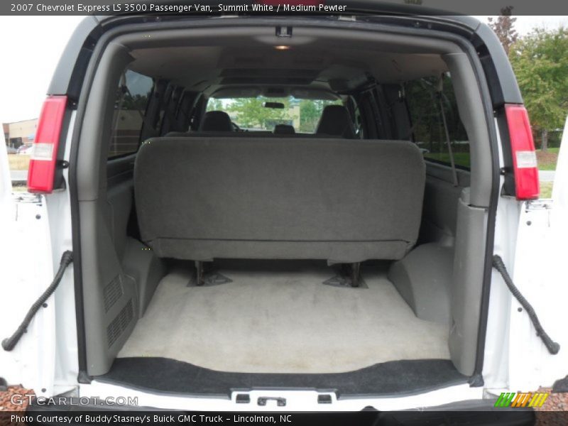 Summit White / Medium Pewter 2007 Chevrolet Express LS 3500 Passenger Van