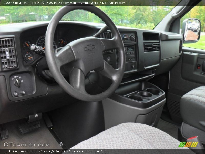 Dashboard of 2007 Express LS 3500 Passenger Van