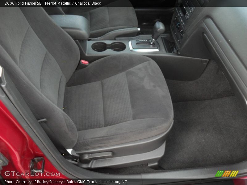 Merlot Metallic / Charcoal Black 2006 Ford Fusion SE