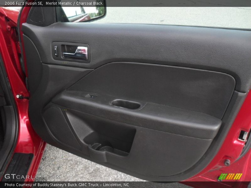 Merlot Metallic / Charcoal Black 2006 Ford Fusion SE