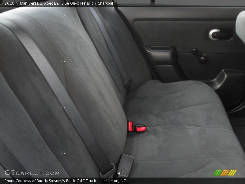 Blue Onyx Metallic / Charcoal 2010 Nissan Versa 1.6 Sedan