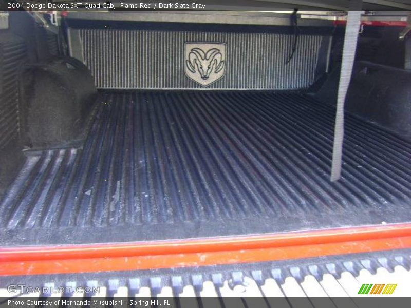 Flame Red / Dark Slate Gray 2004 Dodge Dakota SXT Quad Cab