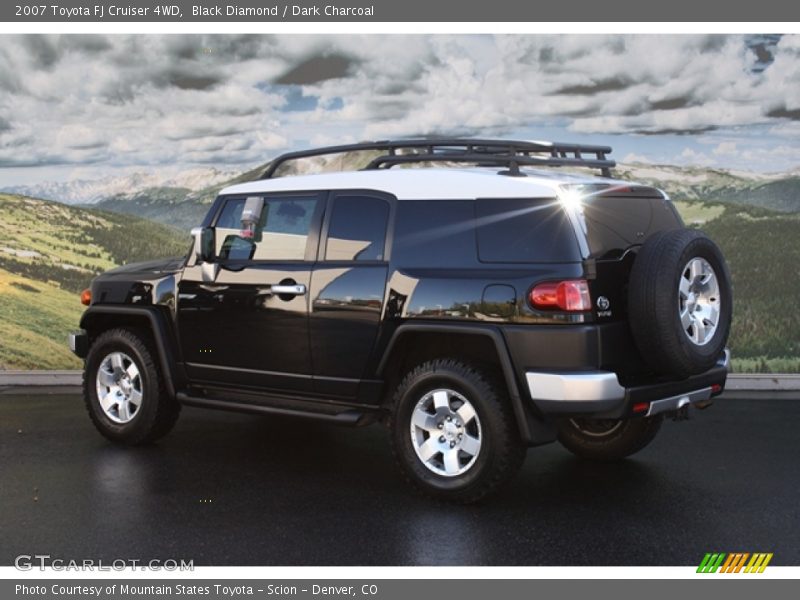Black Diamond / Dark Charcoal 2007 Toyota FJ Cruiser 4WD