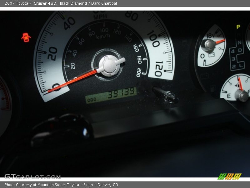 Black Diamond / Dark Charcoal 2007 Toyota FJ Cruiser 4WD