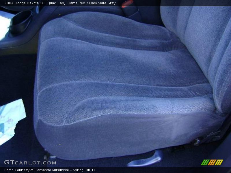 Flame Red / Dark Slate Gray 2004 Dodge Dakota SXT Quad Cab