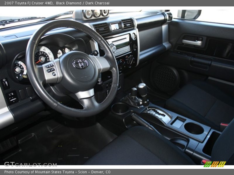 Black Diamond / Dark Charcoal 2007 Toyota FJ Cruiser 4WD