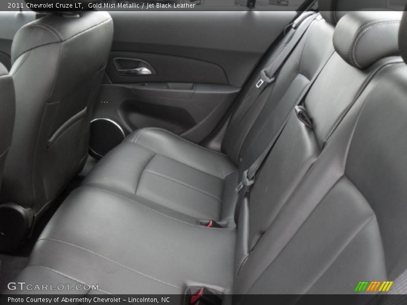 Gold Mist Metallic / Jet Black Leather 2011 Chevrolet Cruze LT