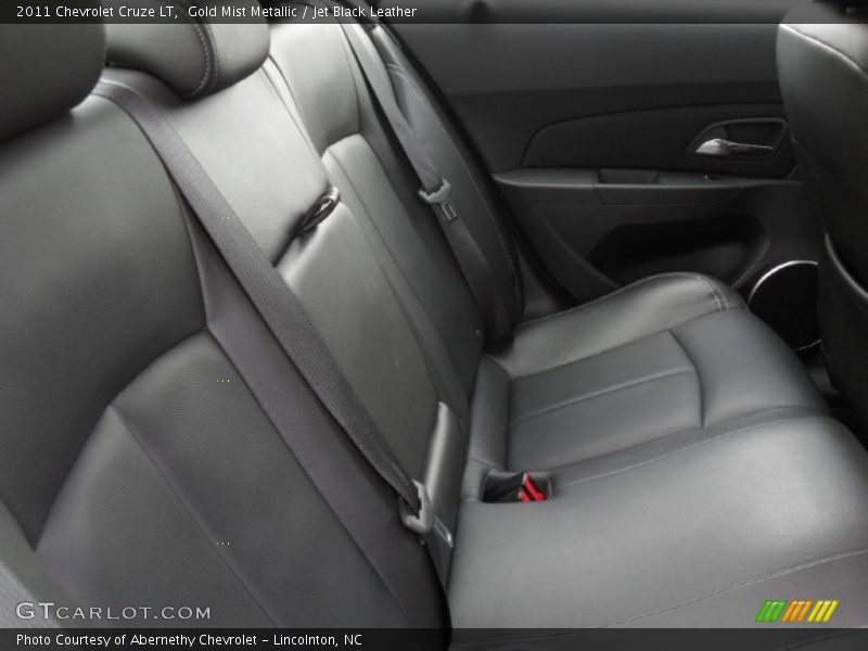 Gold Mist Metallic / Jet Black Leather 2011 Chevrolet Cruze LT