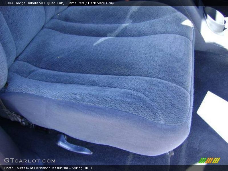 Flame Red / Dark Slate Gray 2004 Dodge Dakota SXT Quad Cab