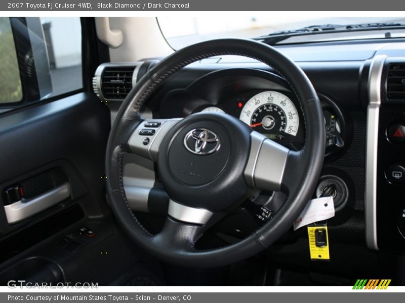 Black Diamond / Dark Charcoal 2007 Toyota FJ Cruiser 4WD