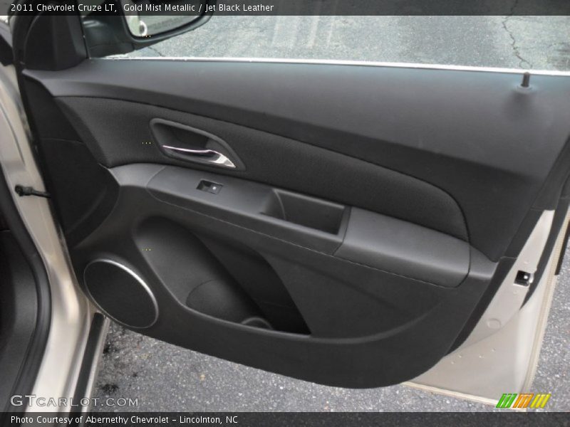 Gold Mist Metallic / Jet Black Leather 2011 Chevrolet Cruze LT