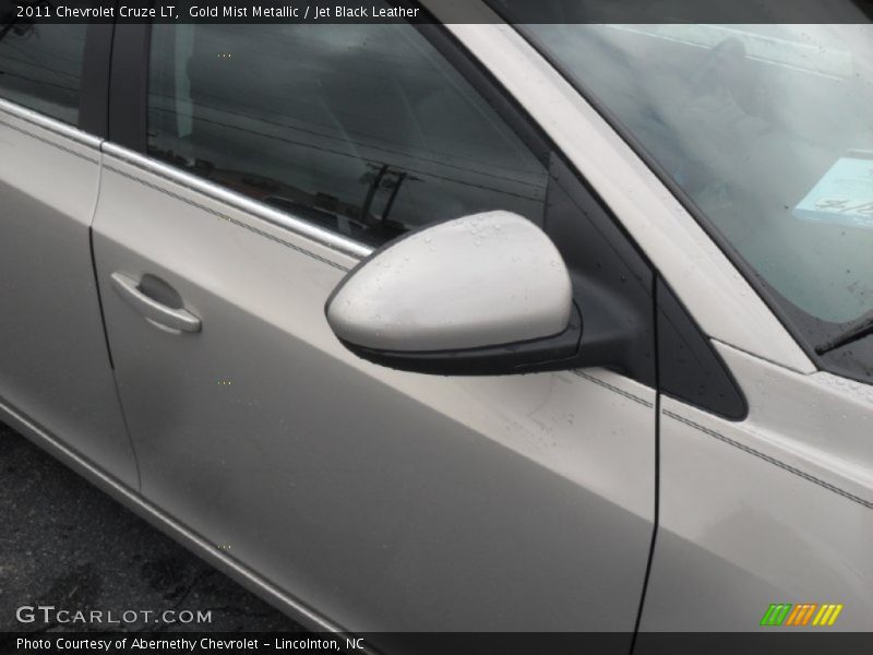 Gold Mist Metallic / Jet Black Leather 2011 Chevrolet Cruze LT