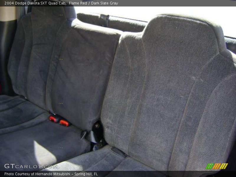 Flame Red / Dark Slate Gray 2004 Dodge Dakota SXT Quad Cab
