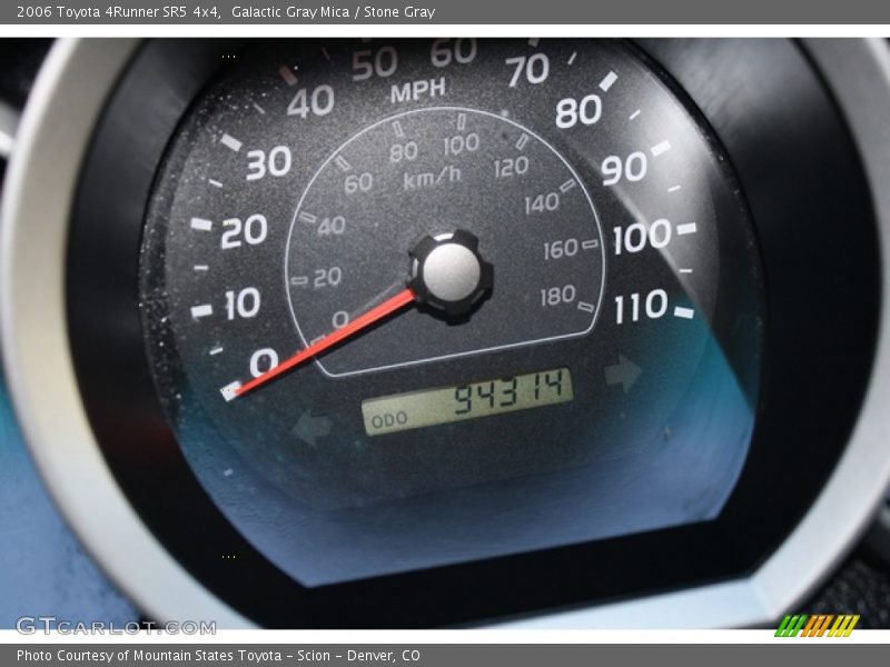 Galactic Gray Mica / Stone Gray 2006 Toyota 4Runner SR5 4x4