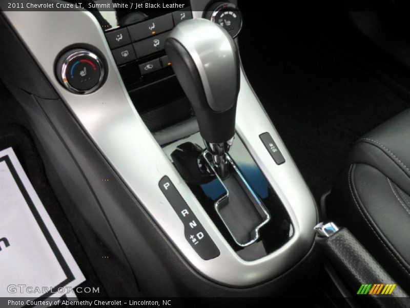 Summit White / Jet Black Leather 2011 Chevrolet Cruze LT