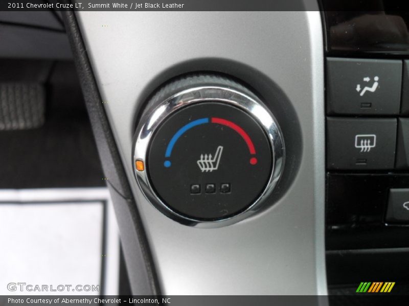 Summit White / Jet Black Leather 2011 Chevrolet Cruze LT