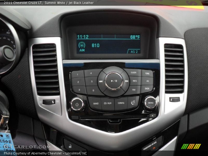Summit White / Jet Black Leather 2011 Chevrolet Cruze LT
