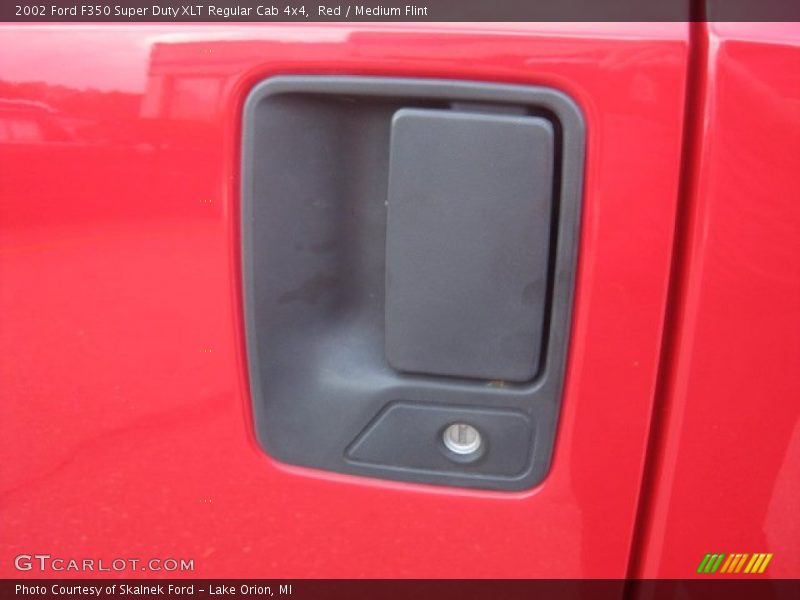 Red / Medium Flint 2002 Ford F350 Super Duty XLT Regular Cab 4x4