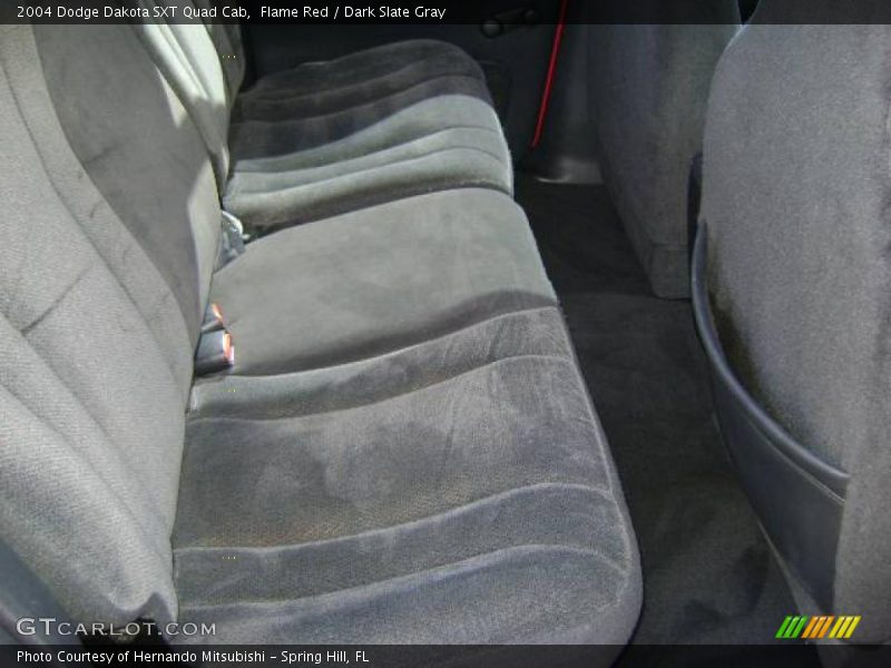 Flame Red / Dark Slate Gray 2004 Dodge Dakota SXT Quad Cab