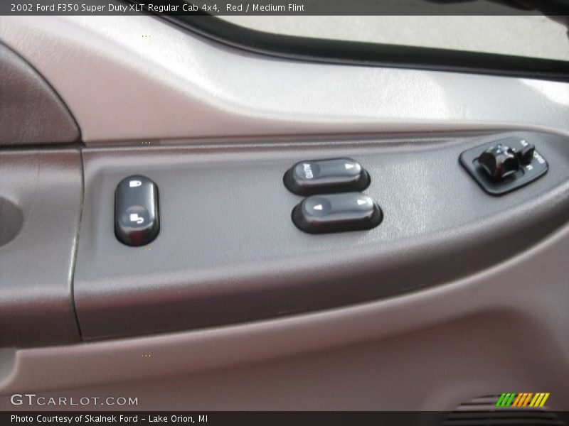 Red / Medium Flint 2002 Ford F350 Super Duty XLT Regular Cab 4x4