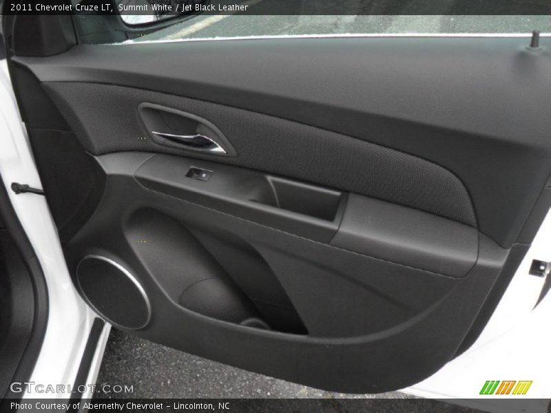 Summit White / Jet Black Leather 2011 Chevrolet Cruze LT