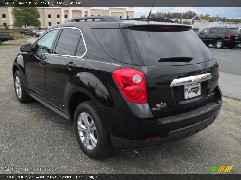 Black / Jet Black 2012 Chevrolet Equinox LT