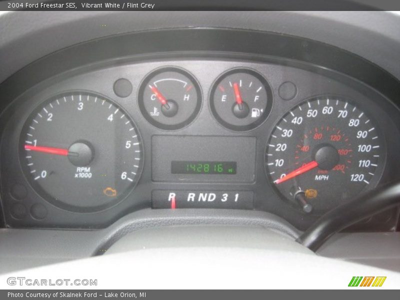 Vibrant White / Flint Grey 2004 Ford Freestar SES