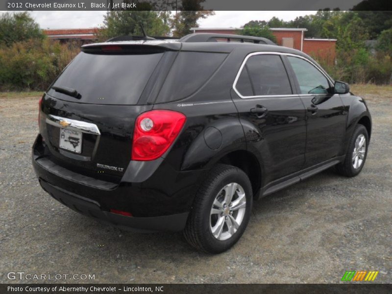 Black / Jet Black 2012 Chevrolet Equinox LT