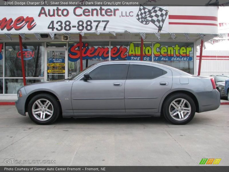 Silver Steel Metallic / Dark Slate Gray/Light Graystone 2006 Dodge Charger SXT