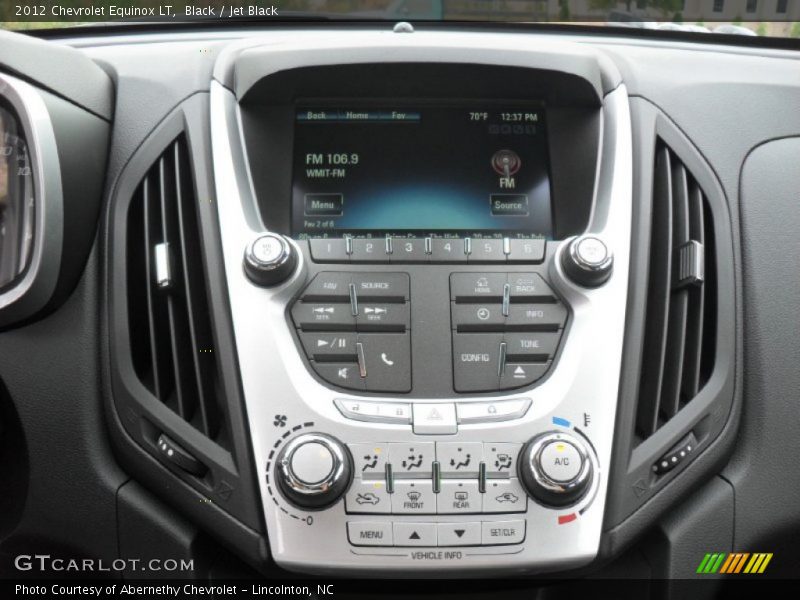 Black / Jet Black 2012 Chevrolet Equinox LT