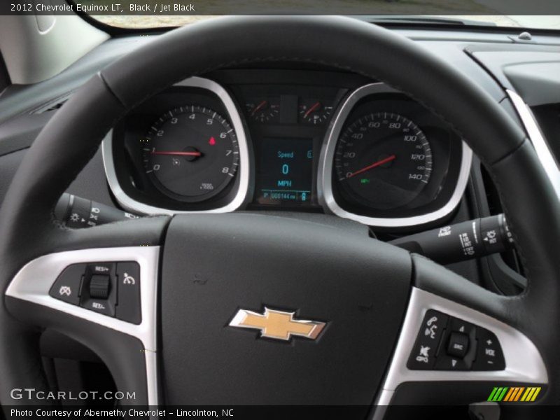 Black / Jet Black 2012 Chevrolet Equinox LT