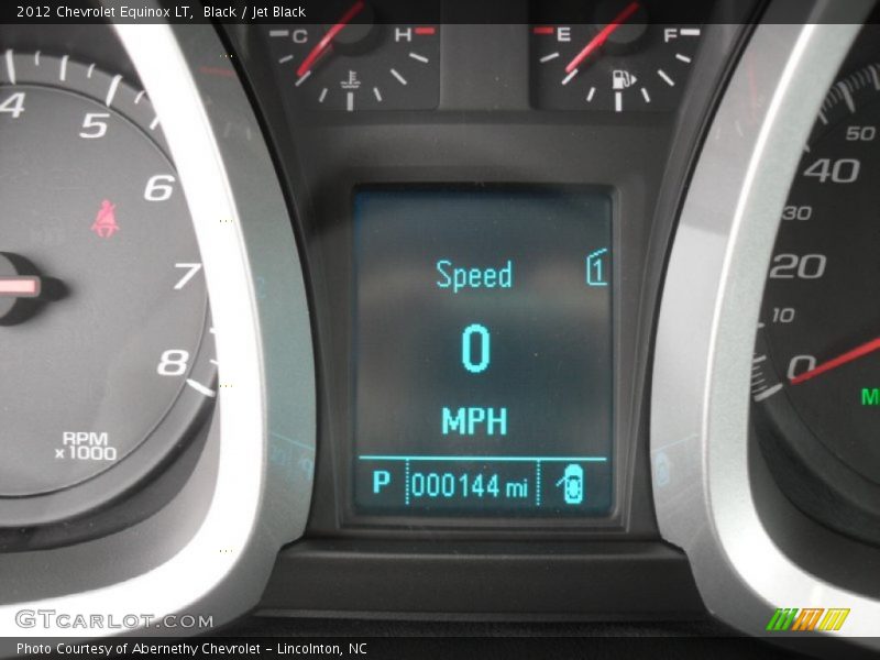 Black / Jet Black 2012 Chevrolet Equinox LT
