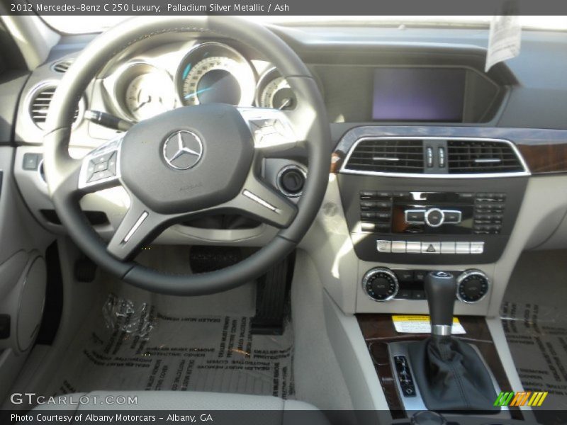 Palladium Silver Metallic / Ash 2012 Mercedes-Benz C 250 Luxury