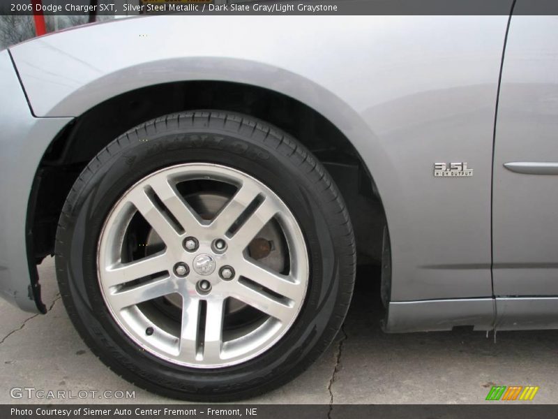Silver Steel Metallic / Dark Slate Gray/Light Graystone 2006 Dodge Charger SXT