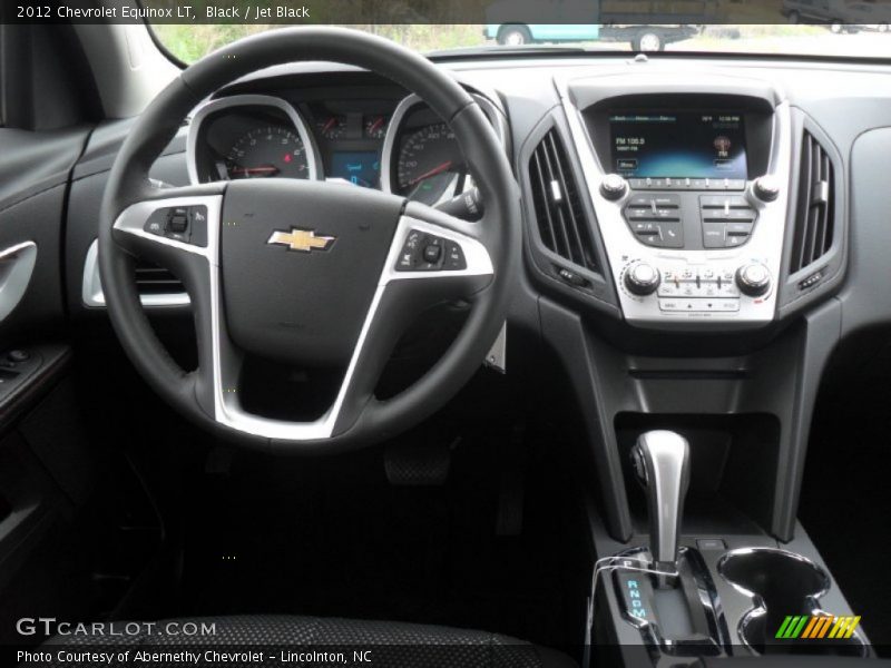 Black / Jet Black 2012 Chevrolet Equinox LT